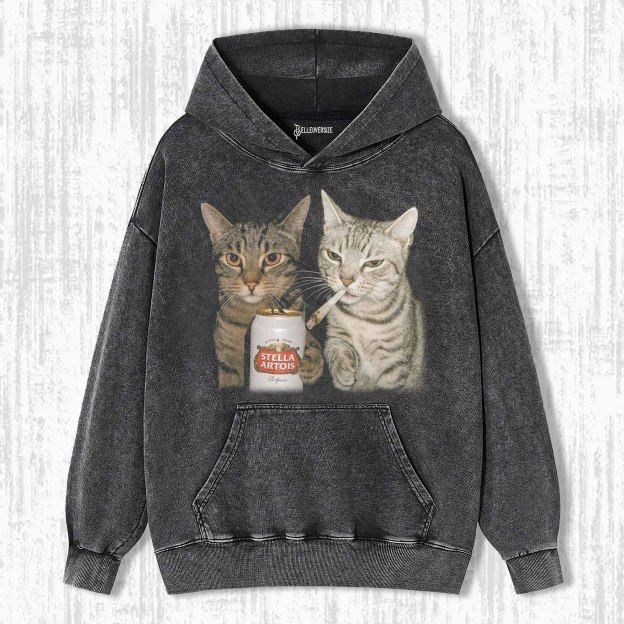 WACKY CAT HOODIE