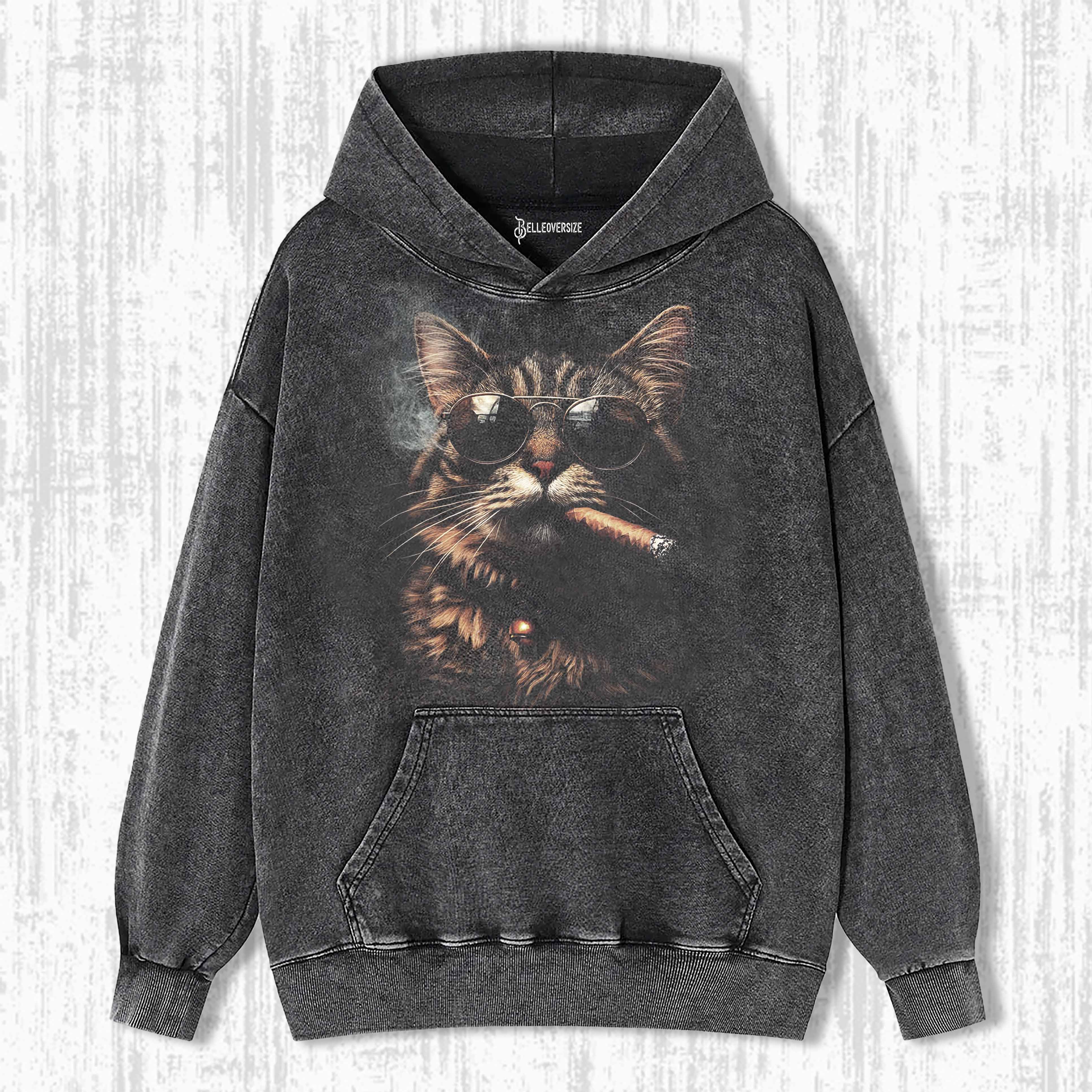 WACKY CAT HOODIE