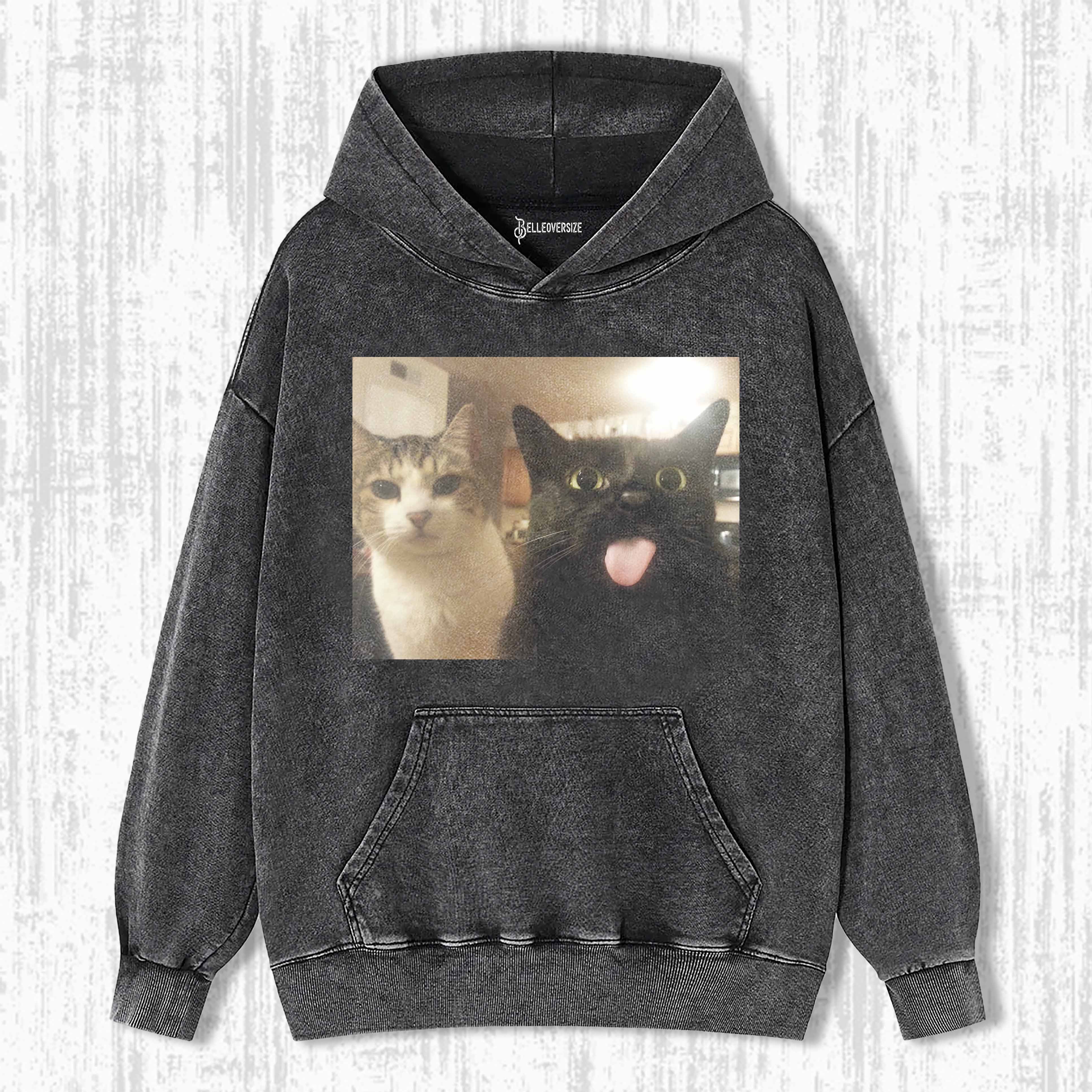 WACKY CAT HOODIE