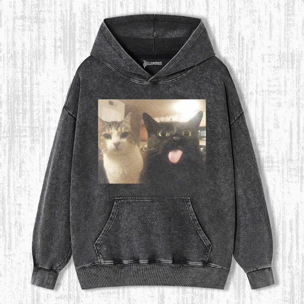 WACKY CAT HOODIE