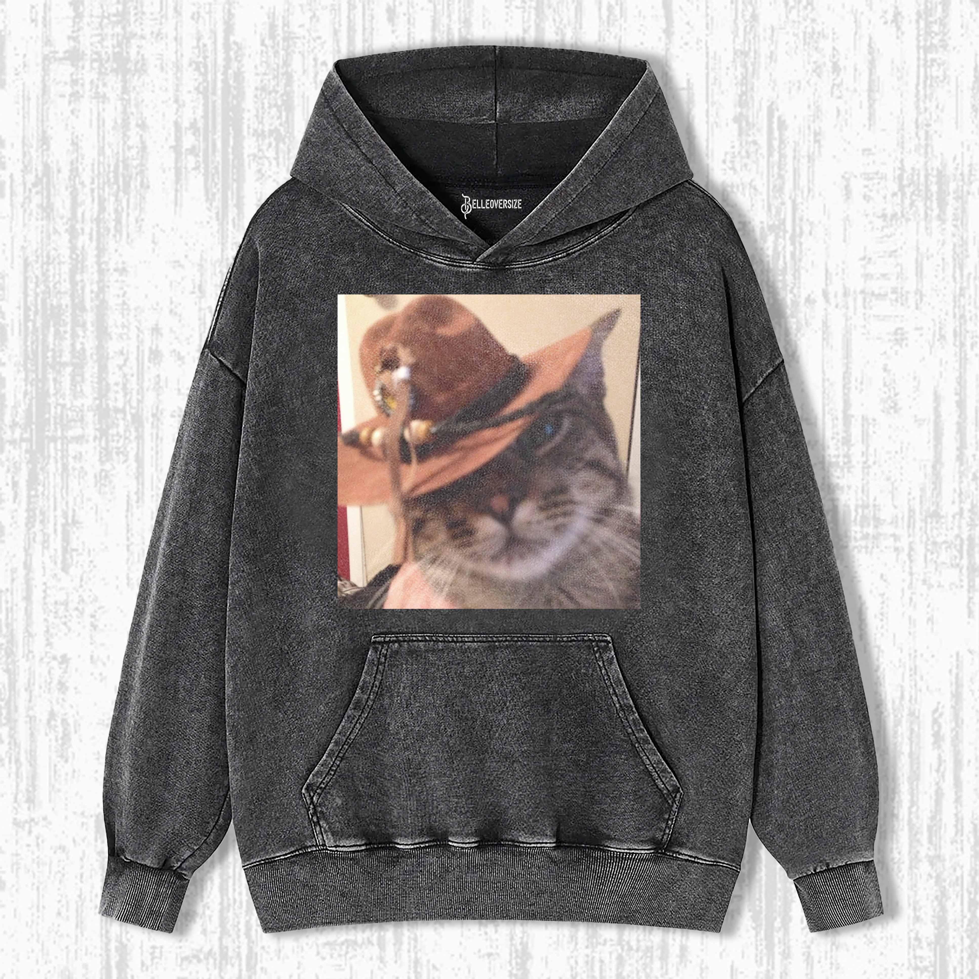 WACKY CAT HOODIE