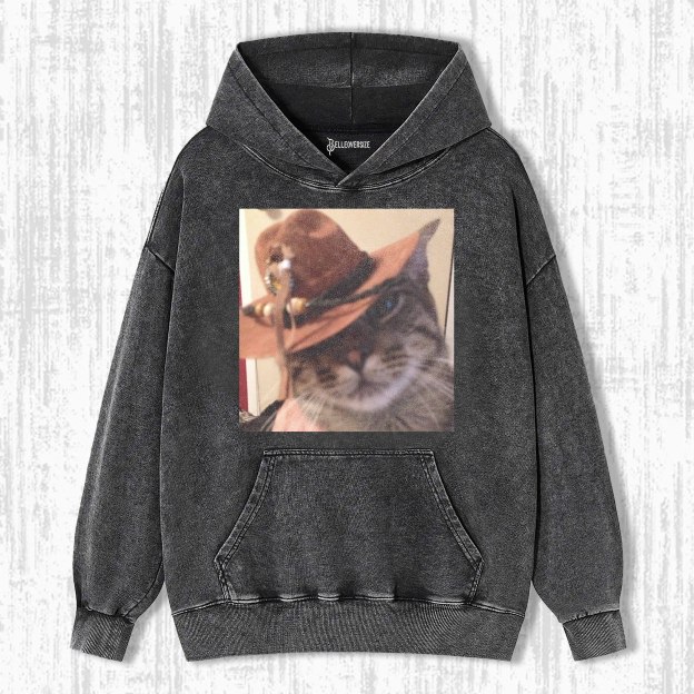 WACKY CAT HOODIE