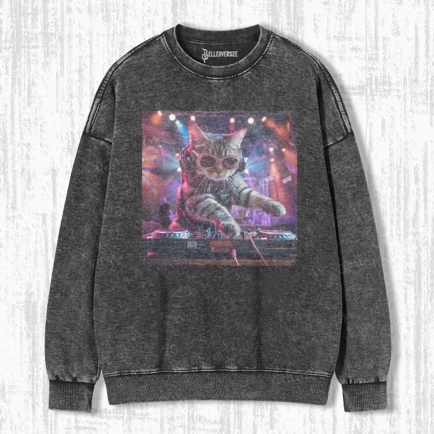 WACKY CAT SWEATSHIRTS