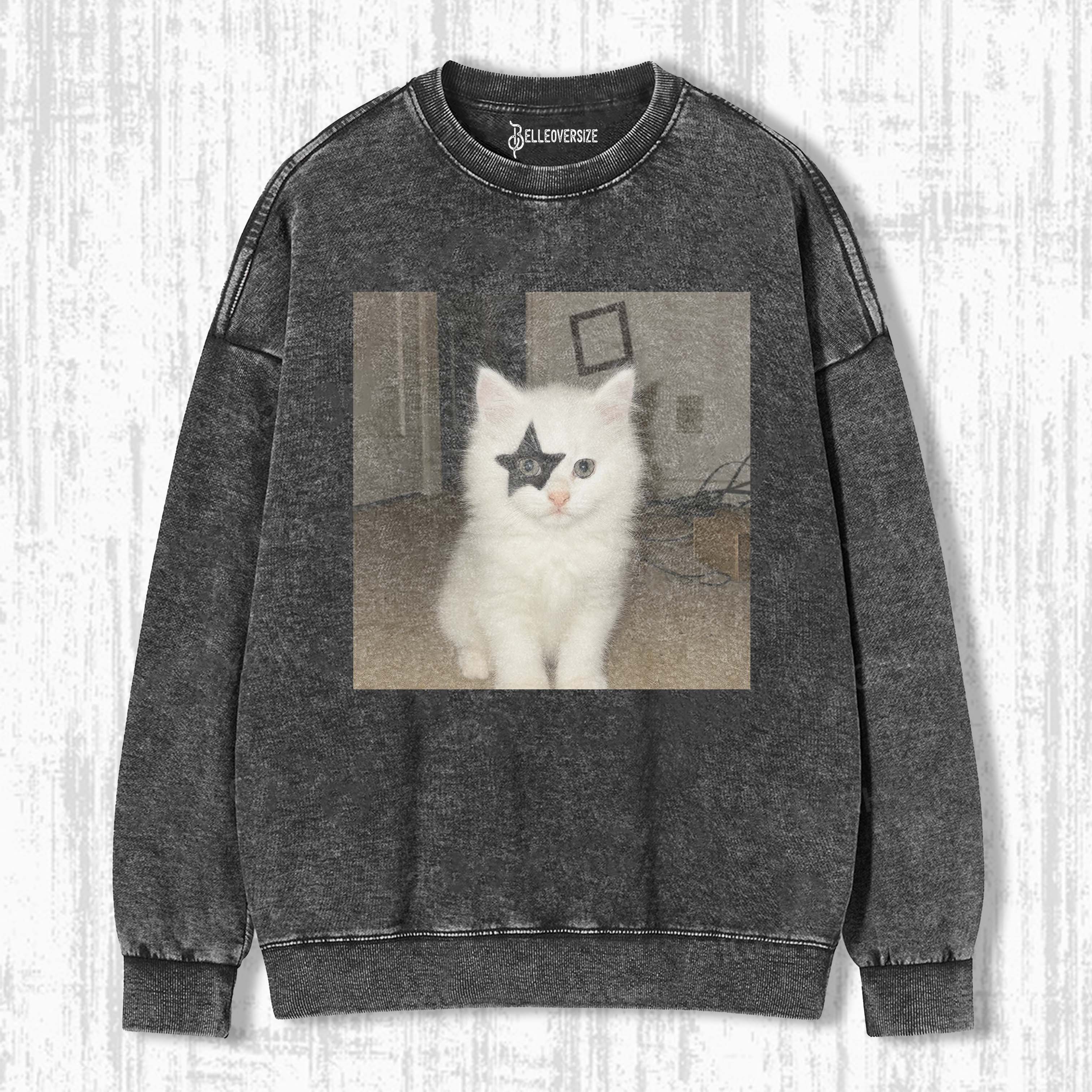 WACKY CAT SWEATSHIRTS