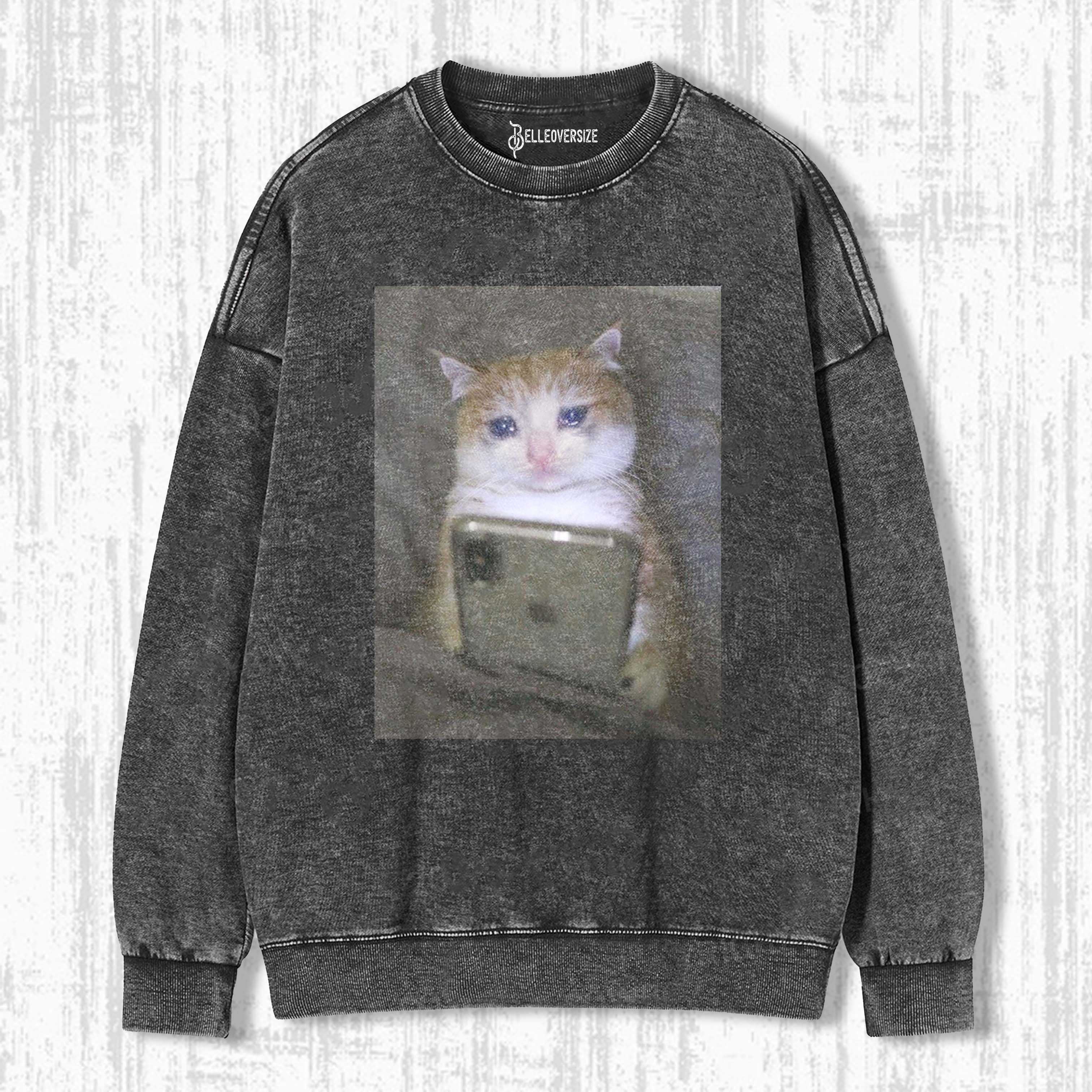WACKY CAT SWEATSHIRTS