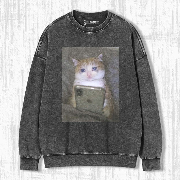 WACKY CAT SWEATSHIRTS