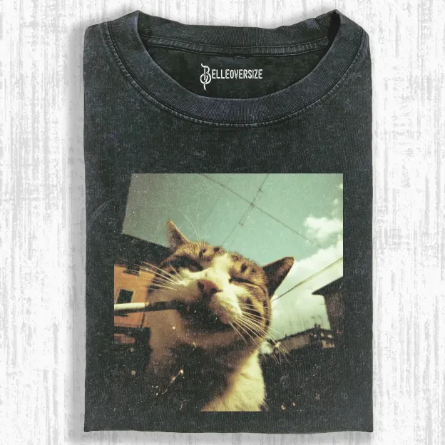 WACKY CAT T-SHIRT