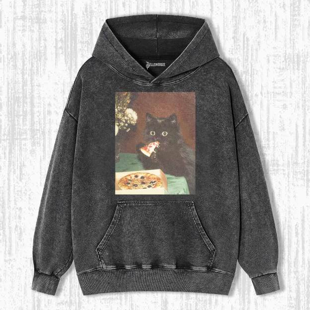 WACKY CAT  HOODIE