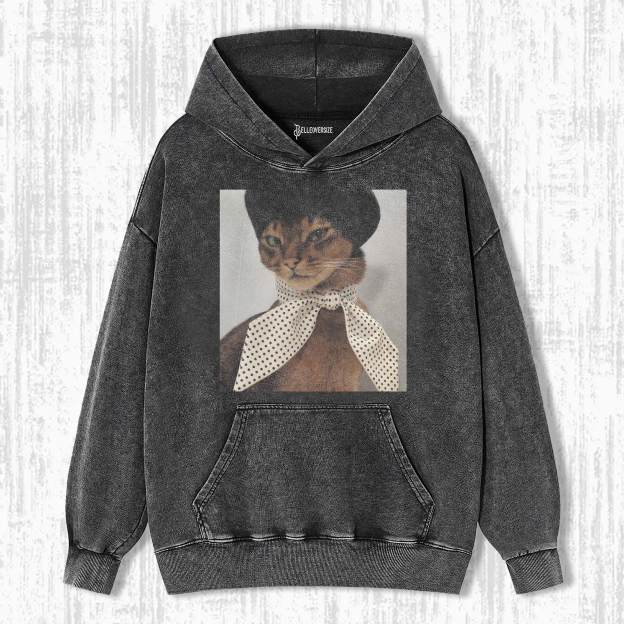 WACKY CAT  HOODIE