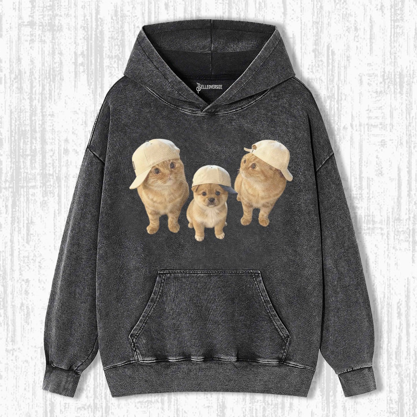 WACKY CAT & DOG HOODIE