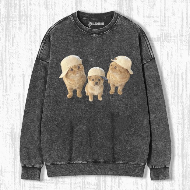 WACKY CAT & DOG SWEATSHIRTS