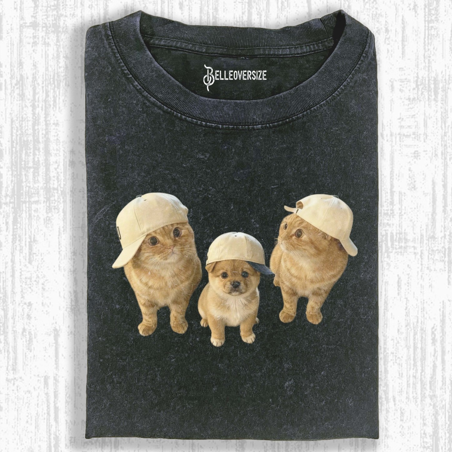 WACKY CAT & DOG T-SHIRT