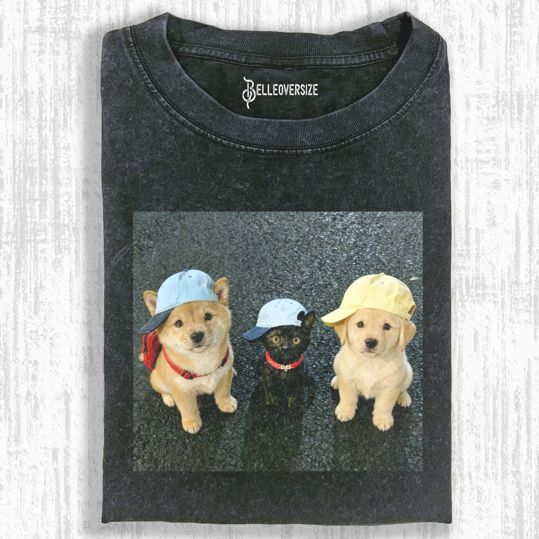 WACKY CAT & DOG T-SHIRT