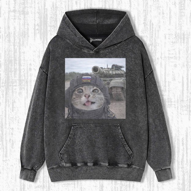 WACKY CAT HOODIE 