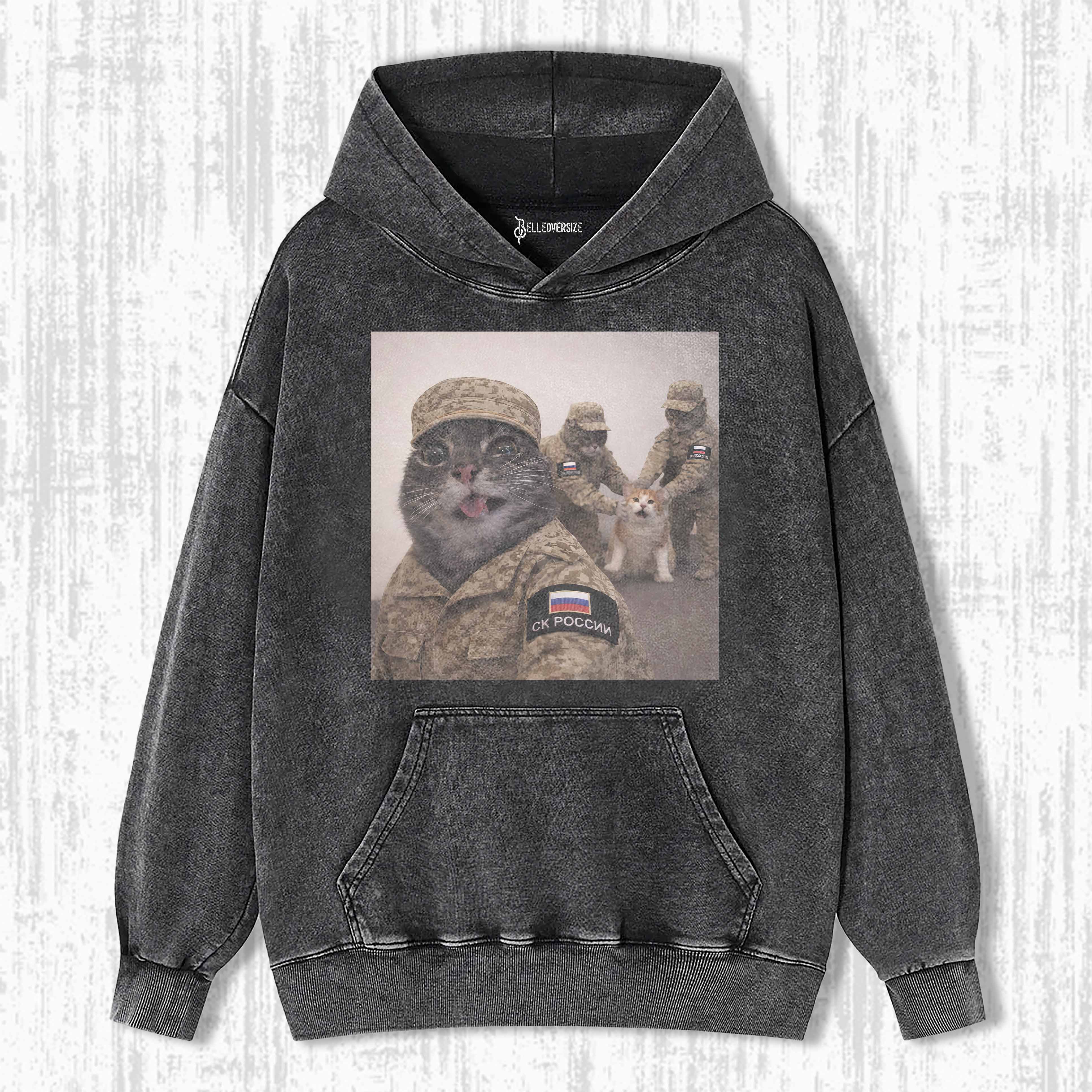WACKY CAT HOODIE 