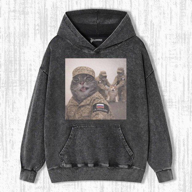 WACKY CAT HOODIE 