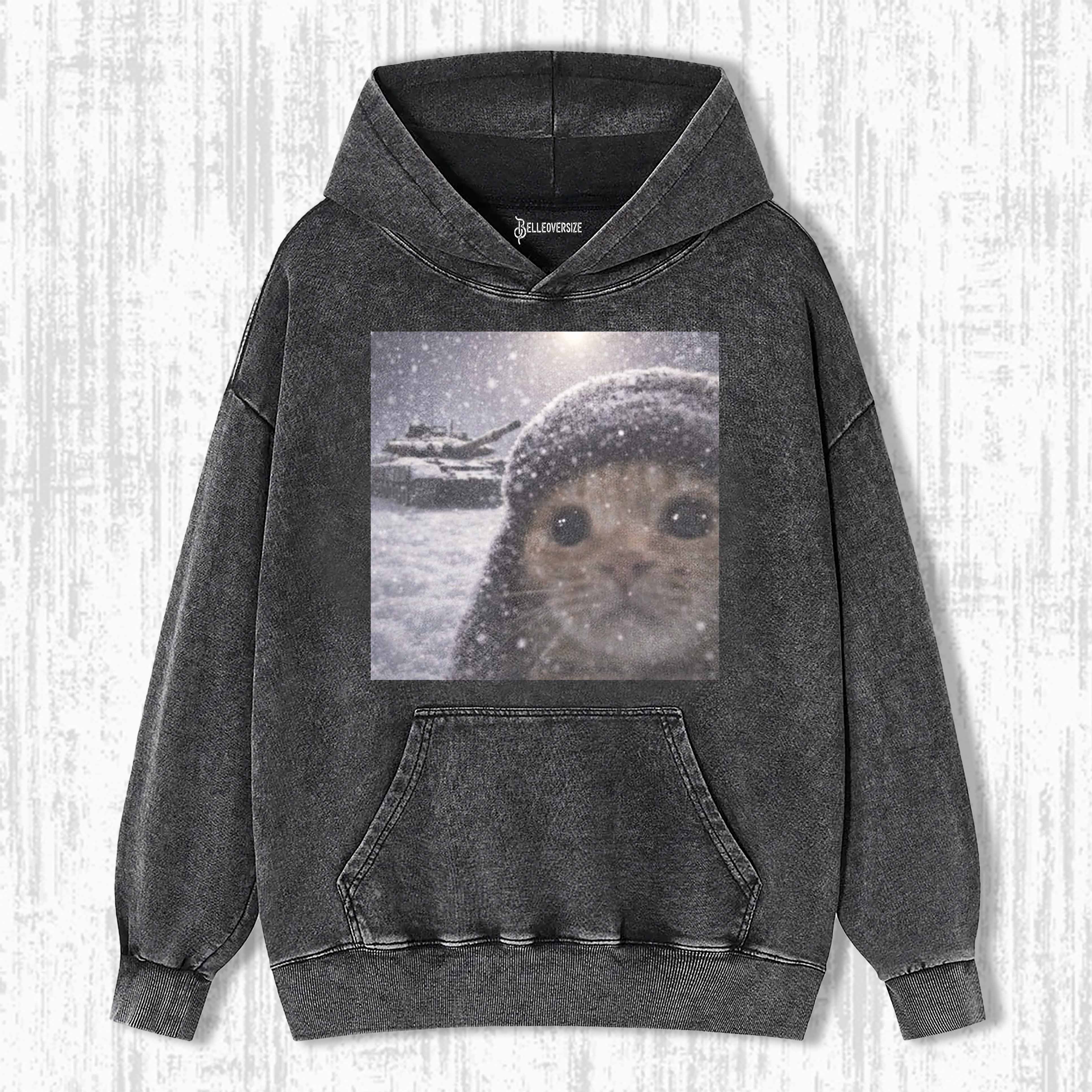 WACKY CAT HOODIE 
