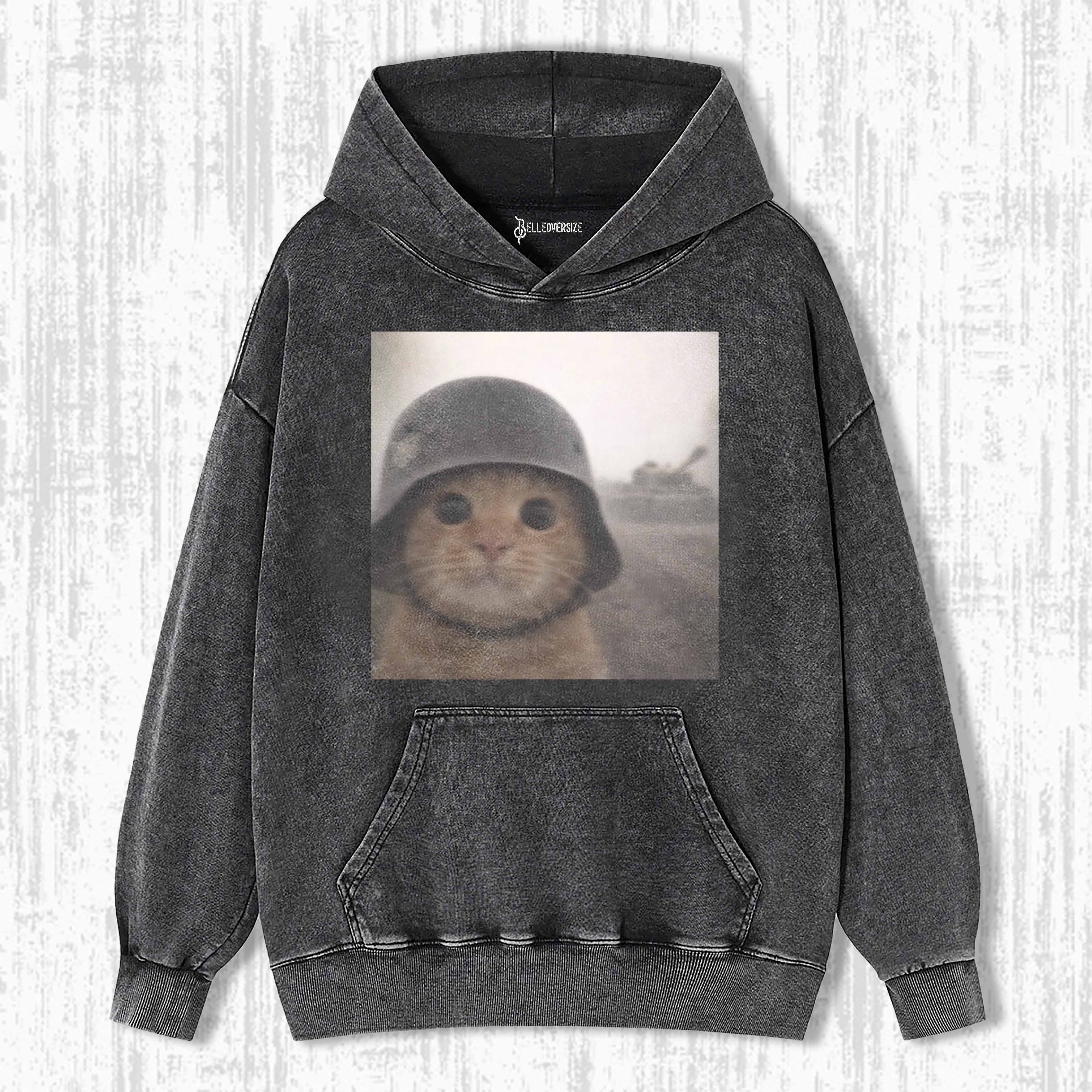 WACKY CAT HOODIE 