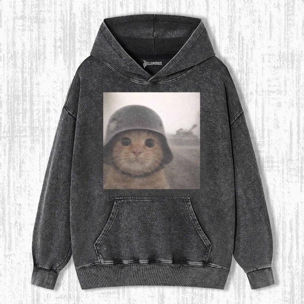 WACKY CAT HOODIE 