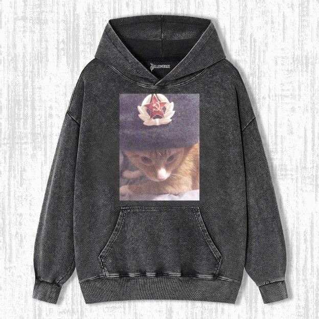 WACKY CAT HOODIE 