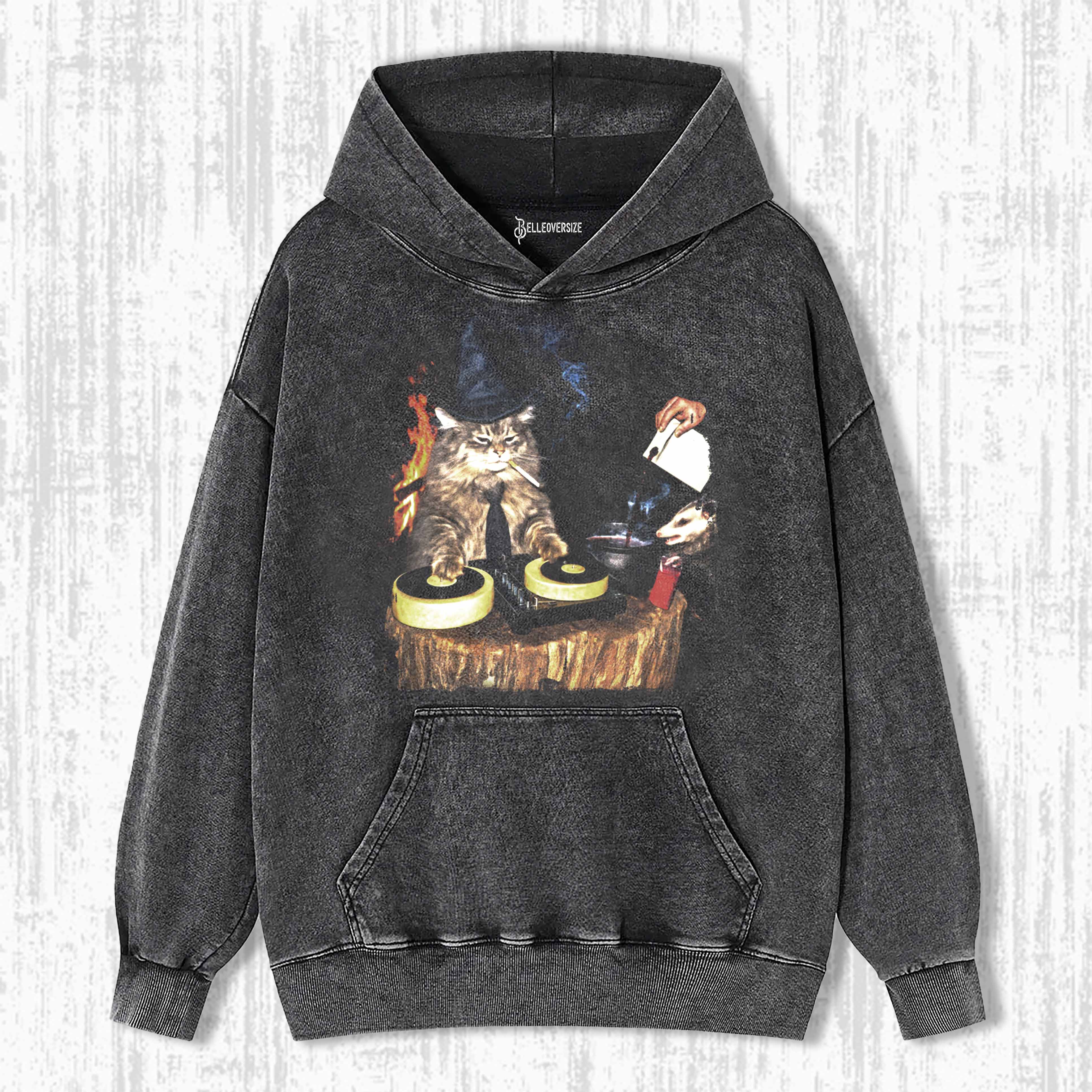 WACKY CAT HOODIE
