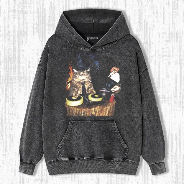 WACKY CAT HOODIE