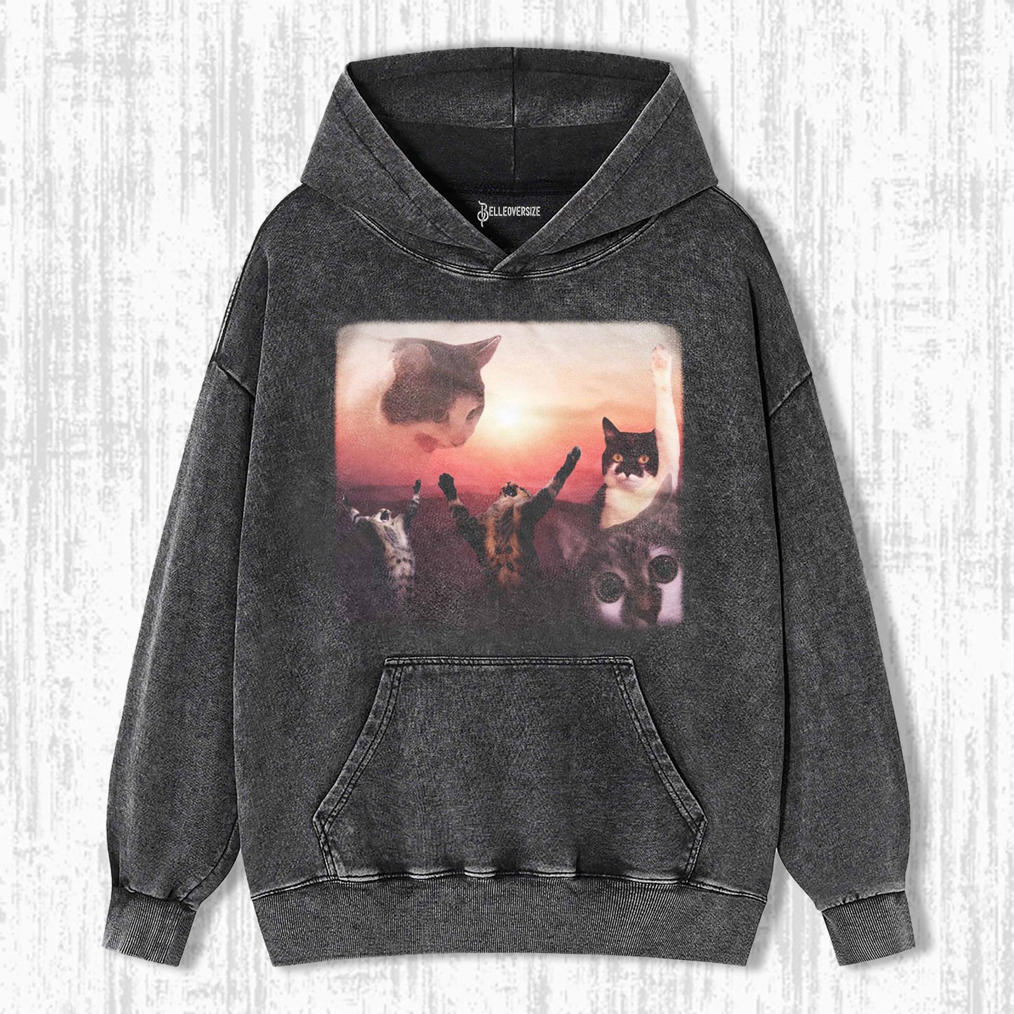 WACKY CAT HOODIE