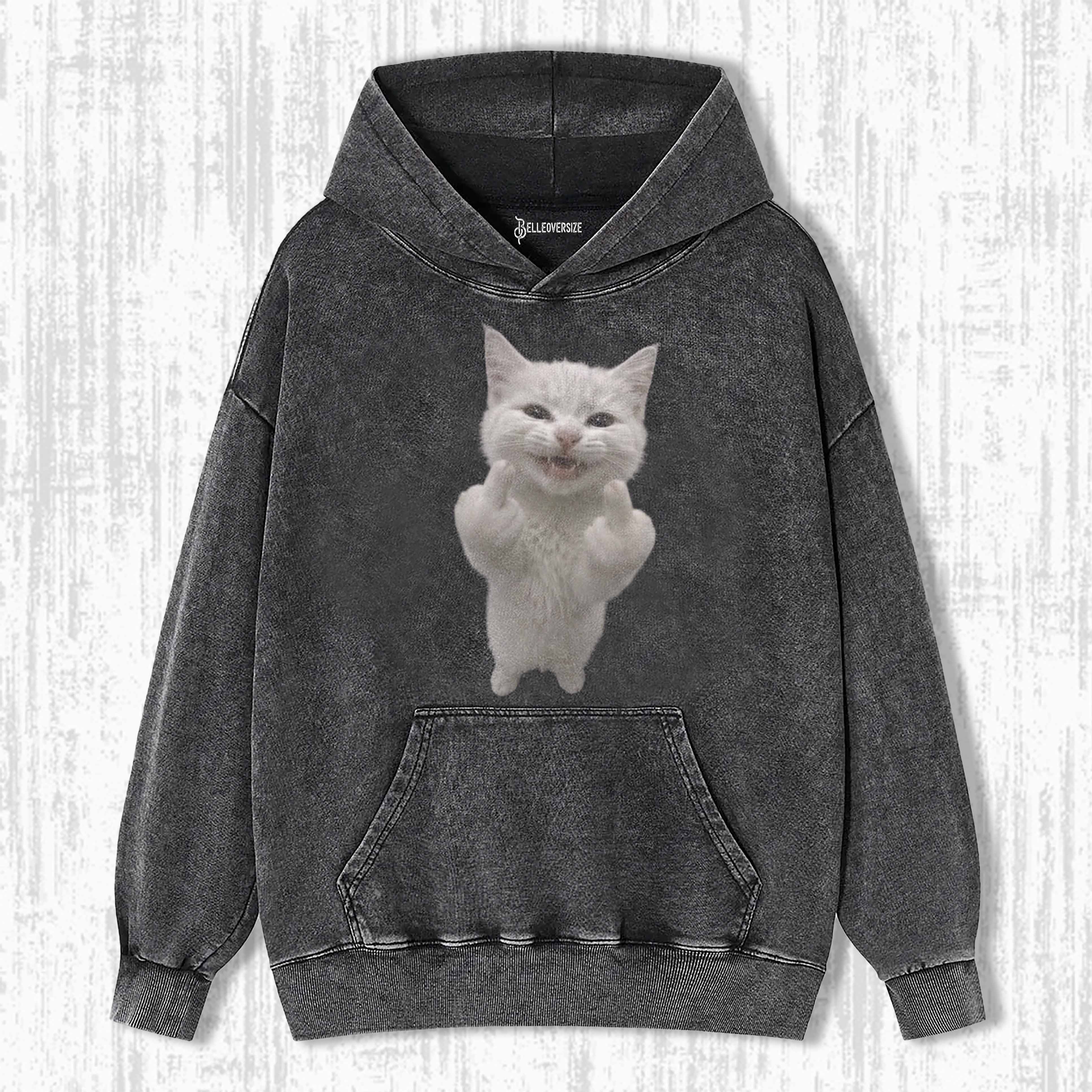 WACKY CAT HOODIE