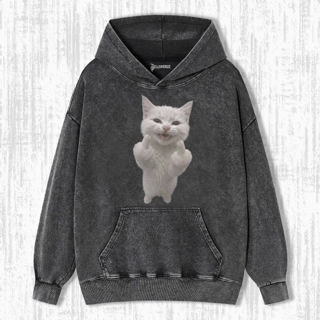 WACKY CAT HOODIE