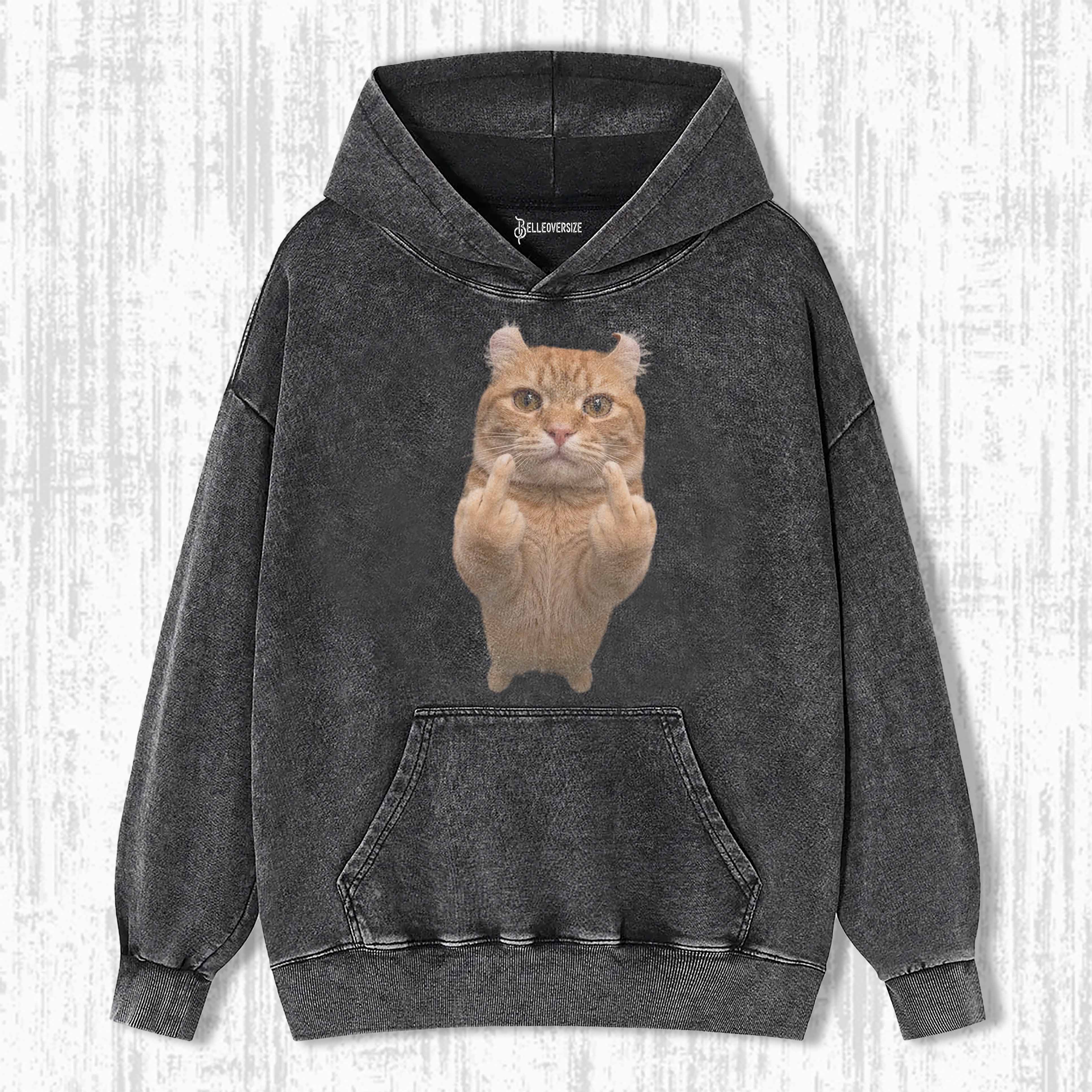 WACKY CAT HOODIE