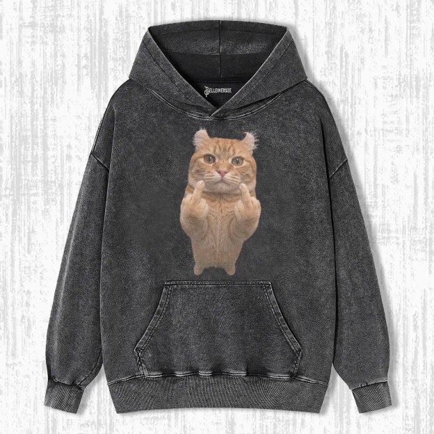 WACKY CAT HOODIE