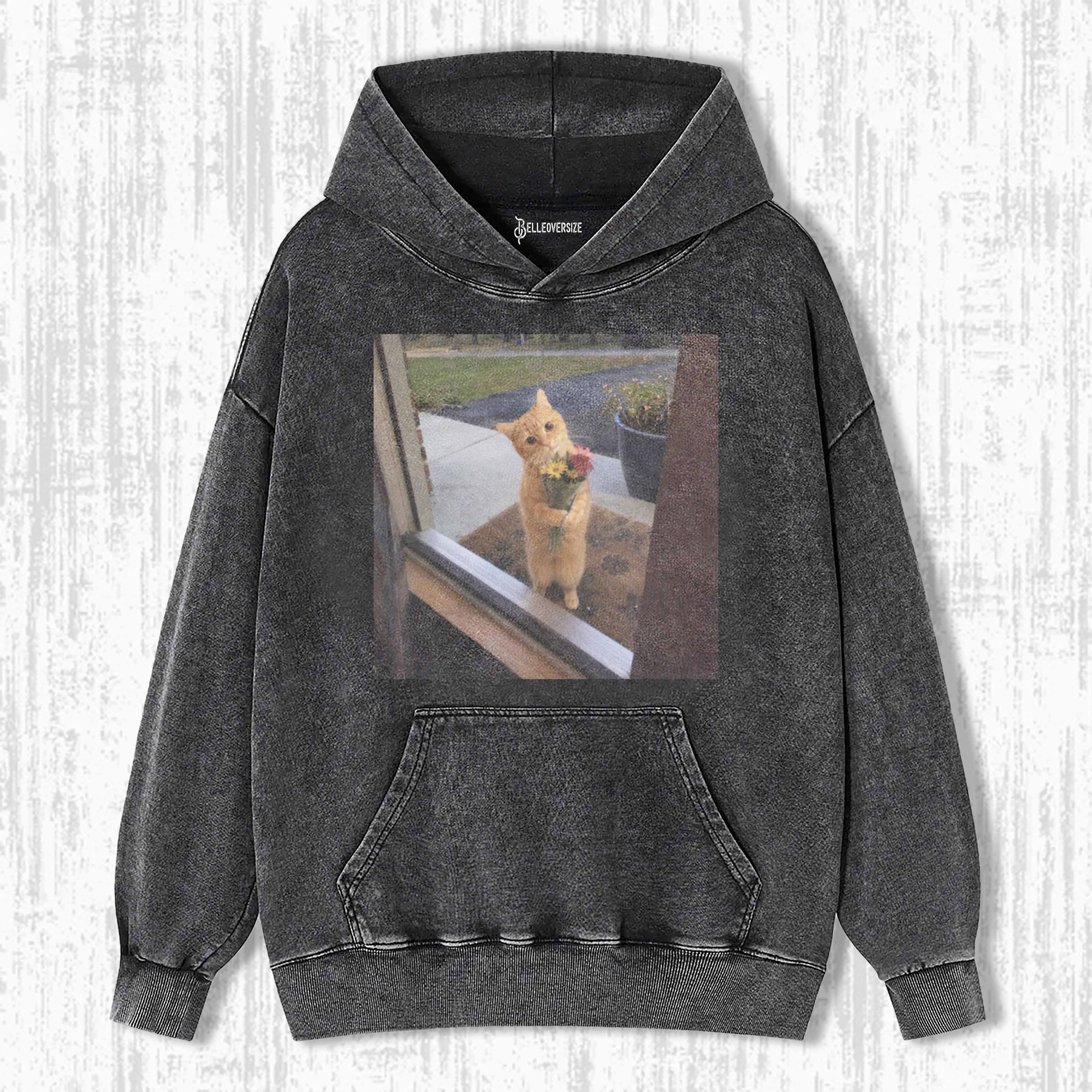 WACKY CAT HOODIE