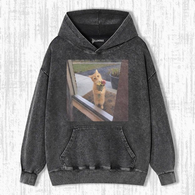 WACKY CAT HOODIE