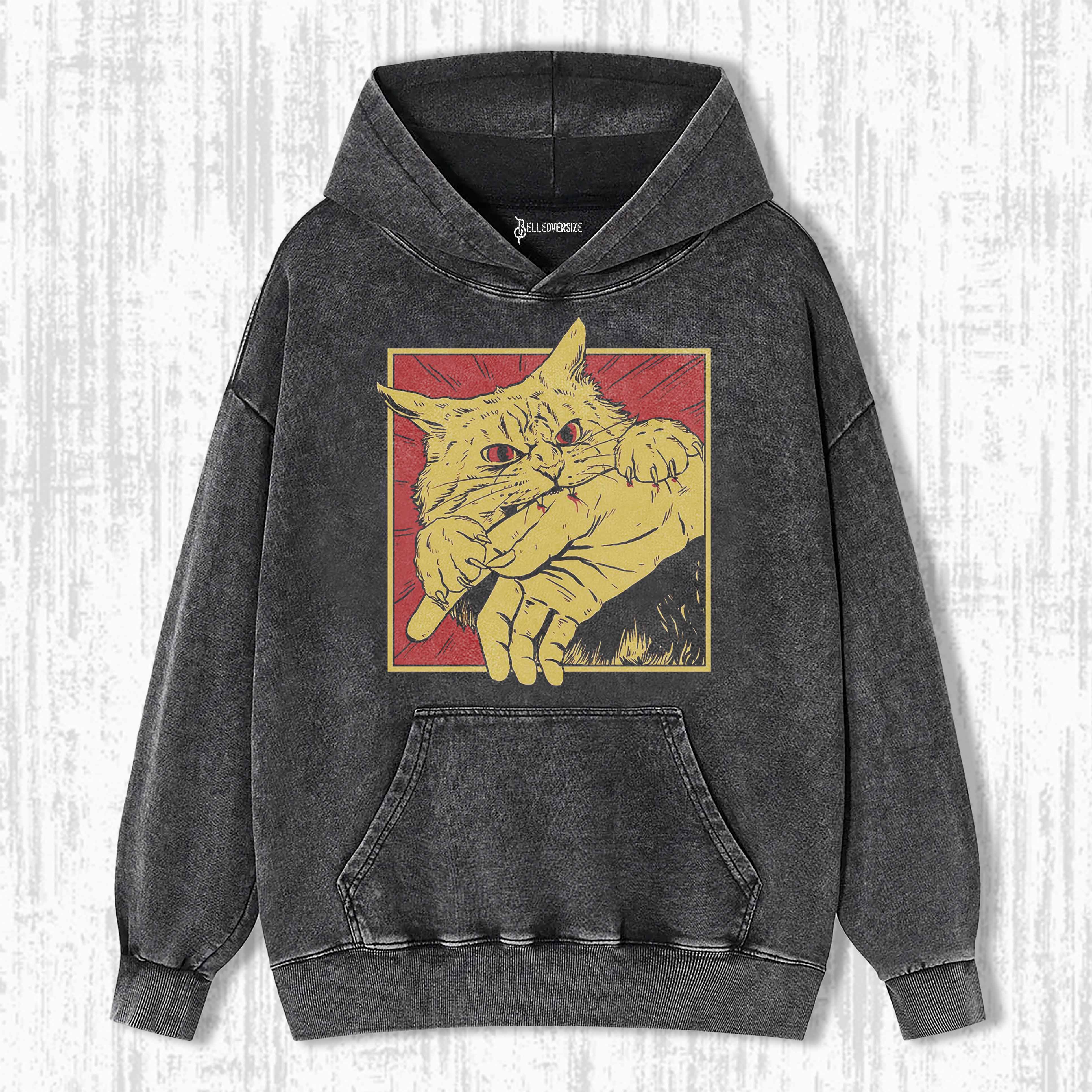 WACKY CAT HOODIE