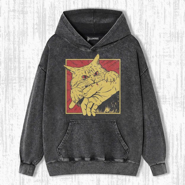 WACKY CAT HOODIE