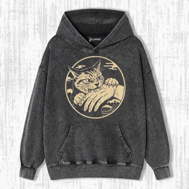 WACKY CAT HOODIE