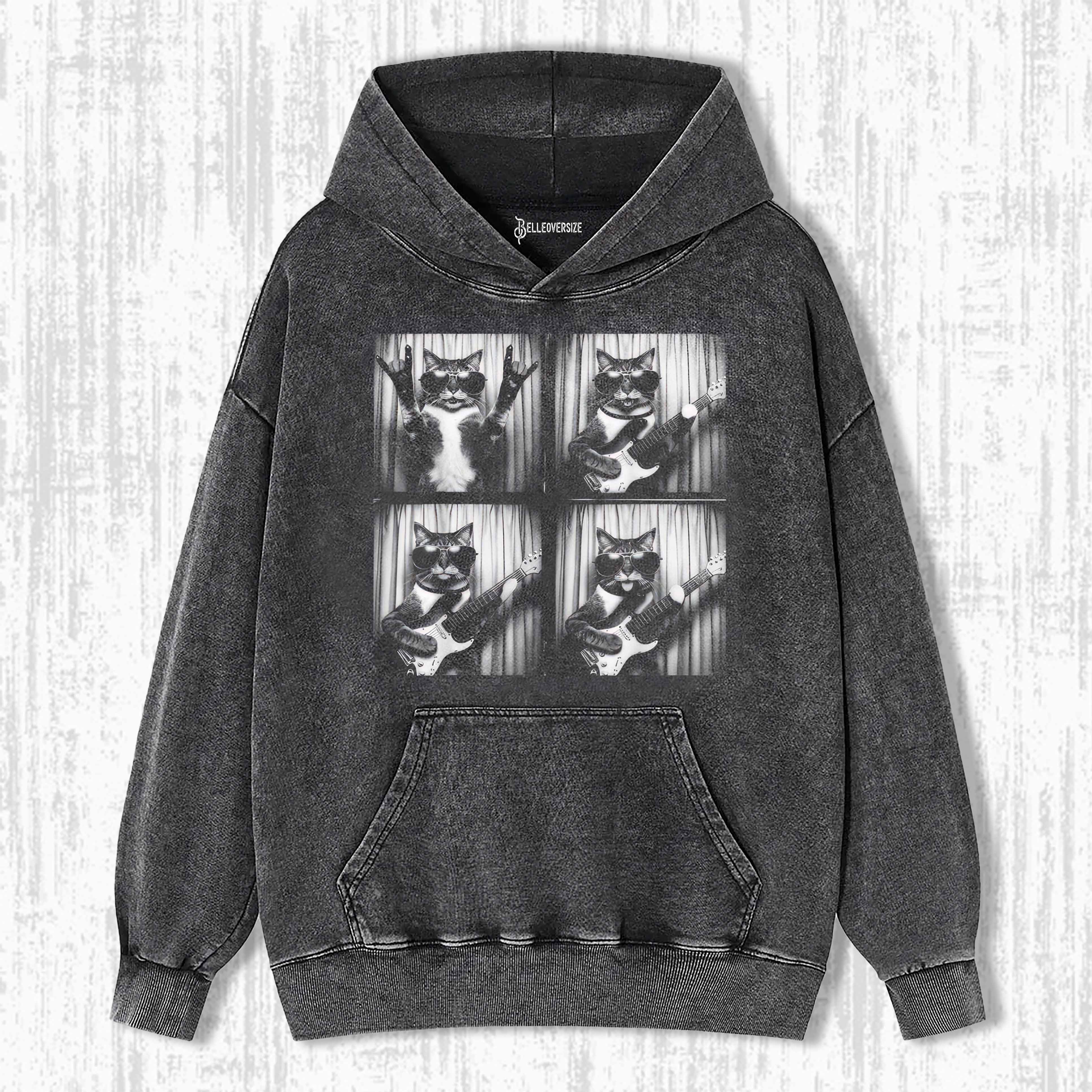 WACKY CAT HOODIE