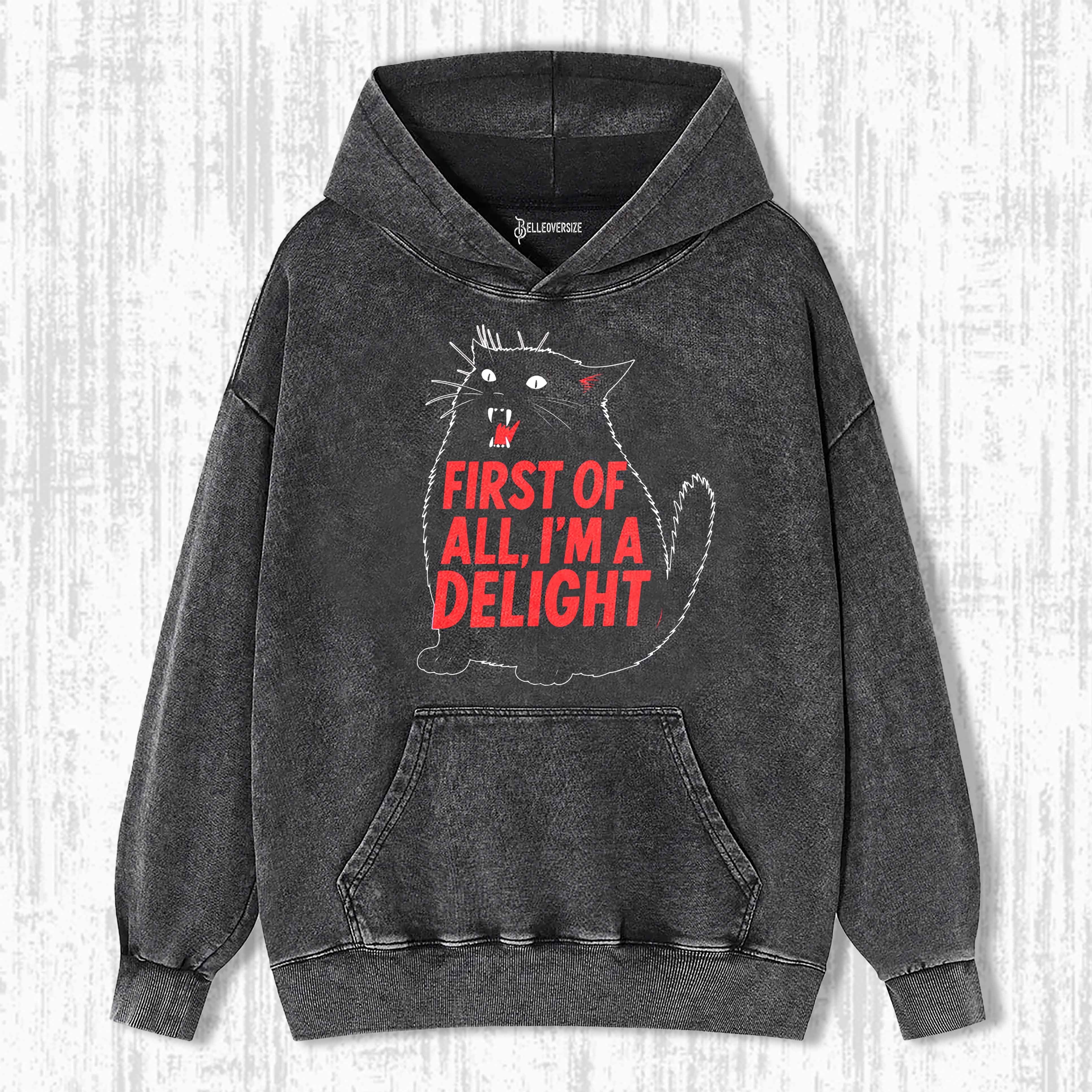 WACKY CAT HOODIE
