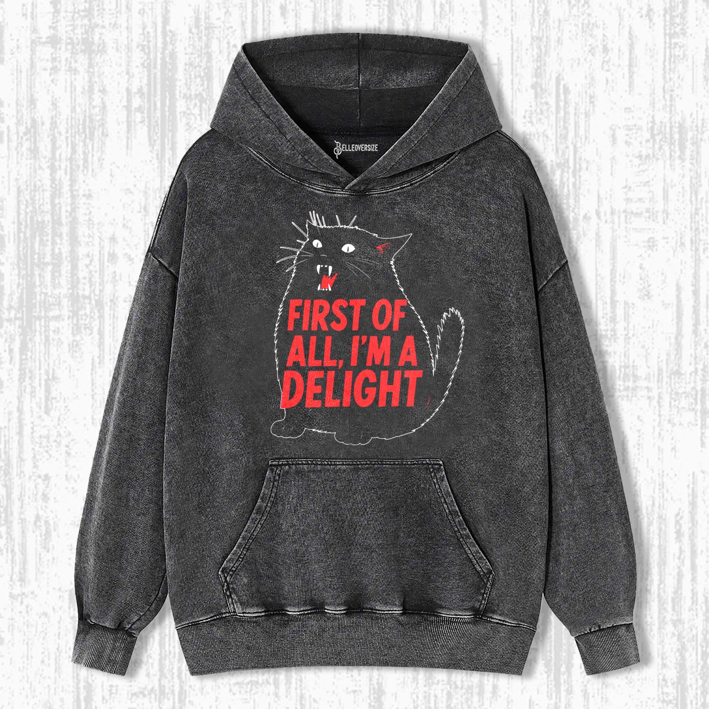 WACKY CAT HOODIE