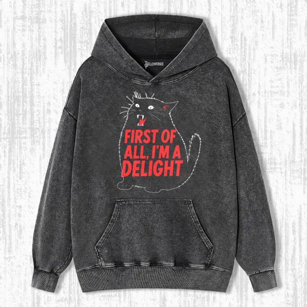 WACKY CAT HOODIE