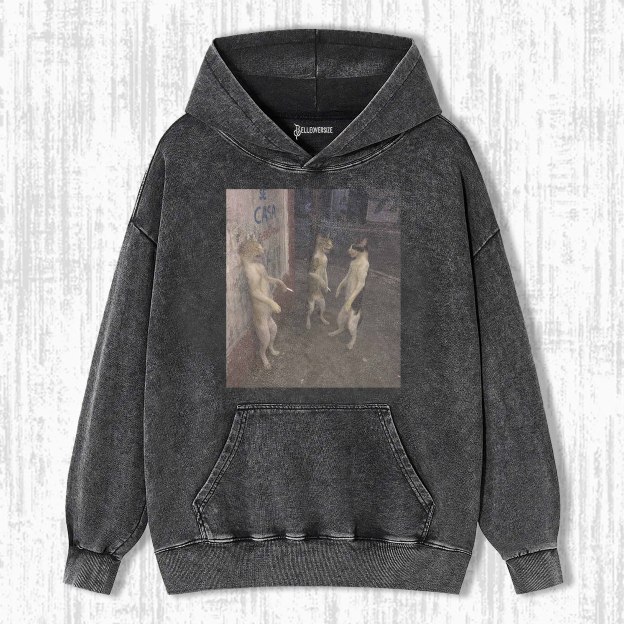 WACKY CAT HOODIE
