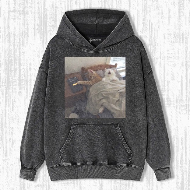 WACKY CAT HOODIE