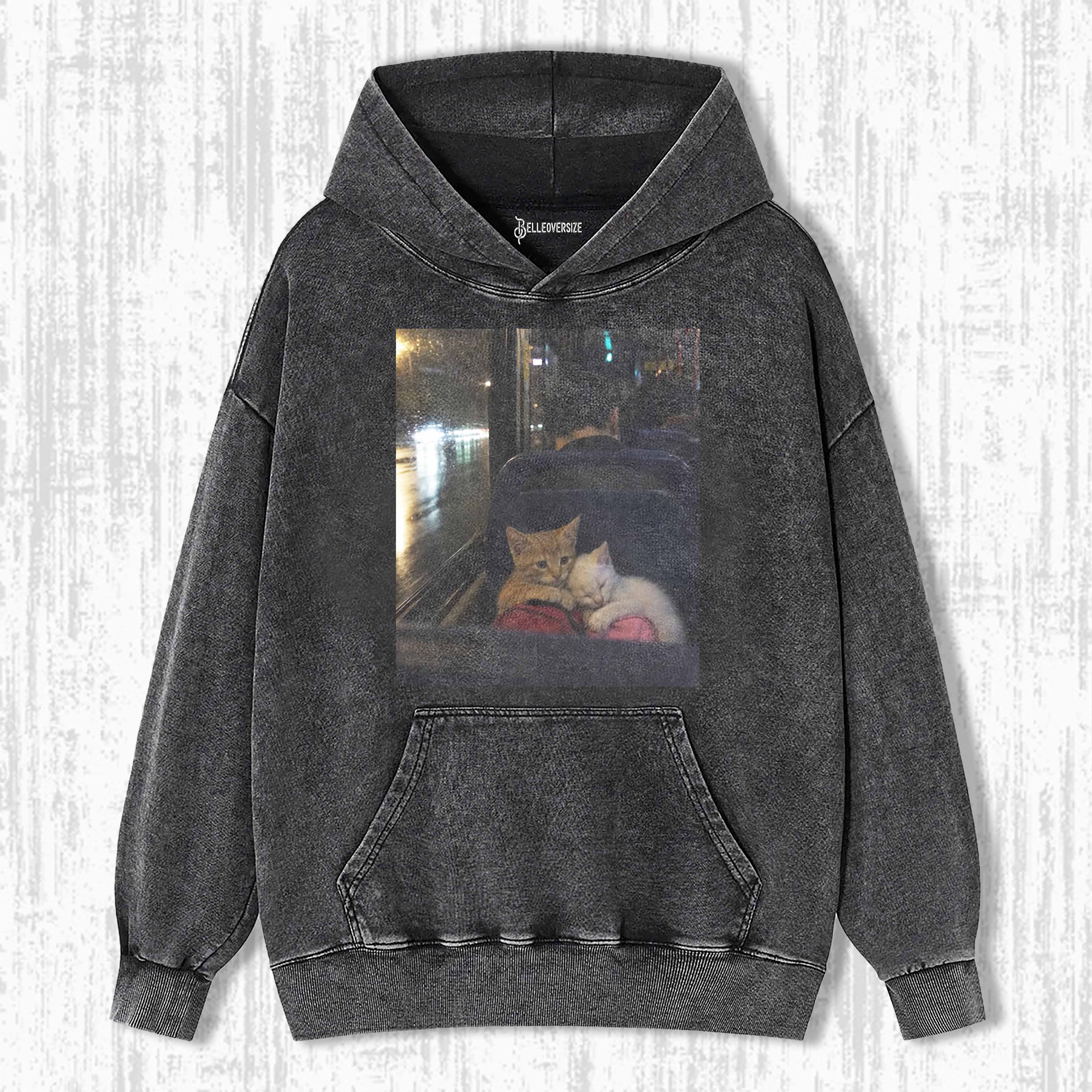 WACKY CAT HOODIE