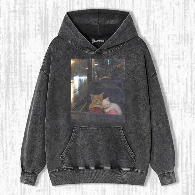 WACKY CAT HOODIE