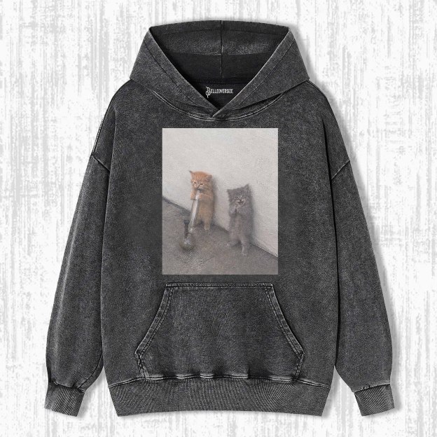 WACKY CAT HOODIE