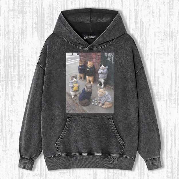 WACKY CAT HOODIE