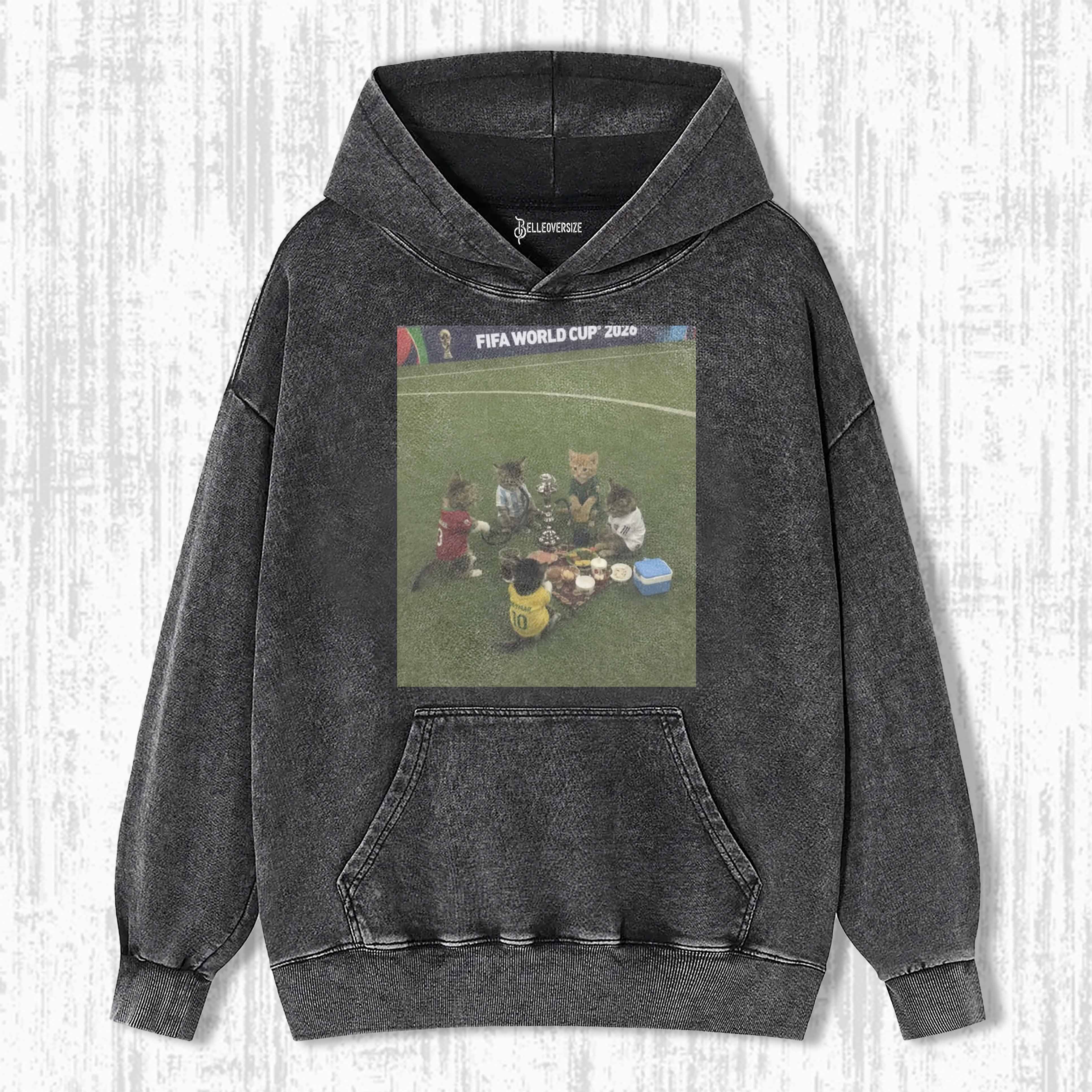 WACKY CAT HOODIE