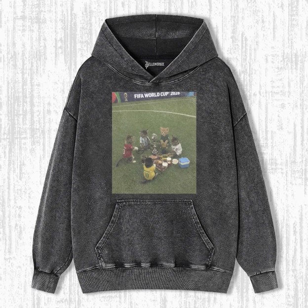 WACKY CAT HOODIE