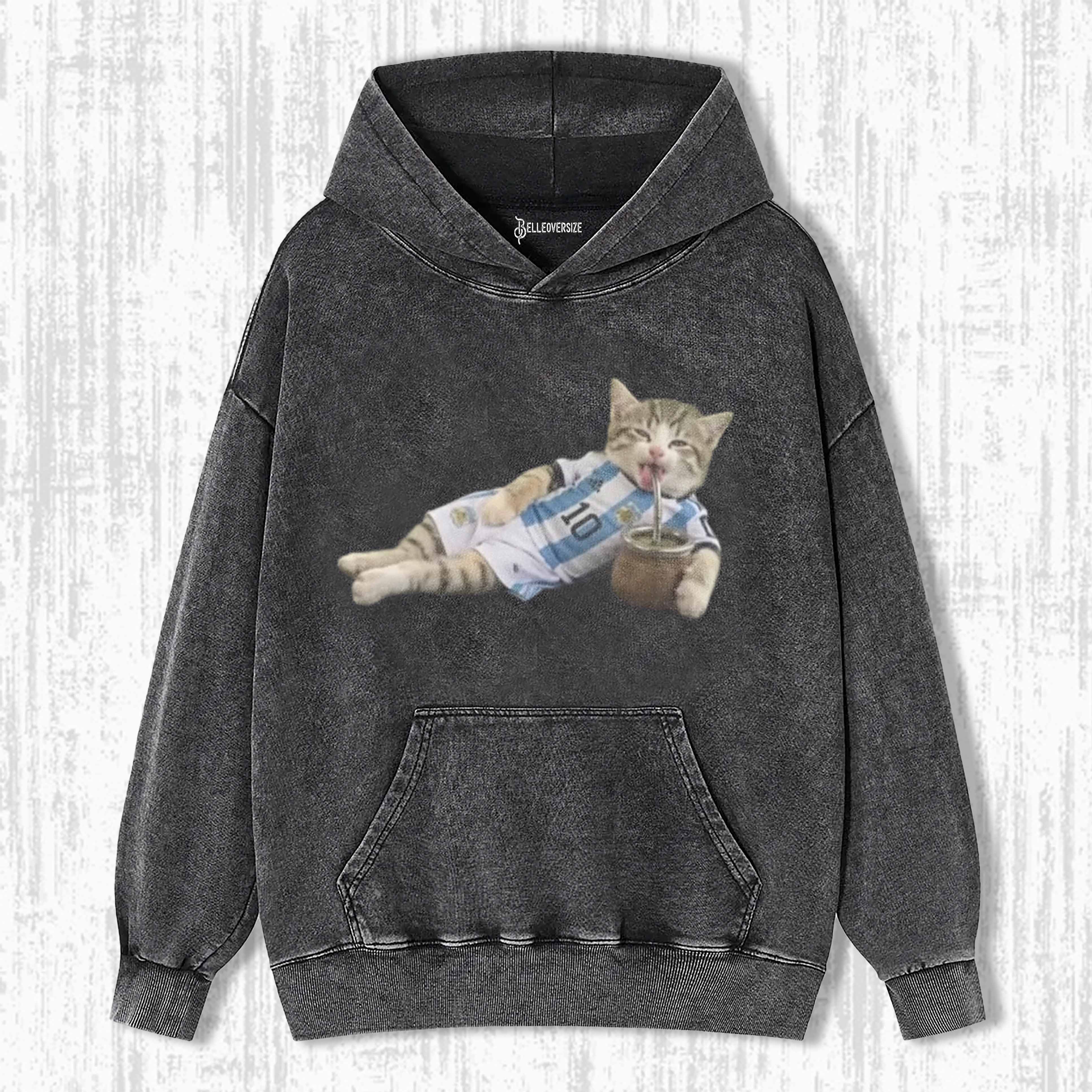 WACKY CAT HOODIE