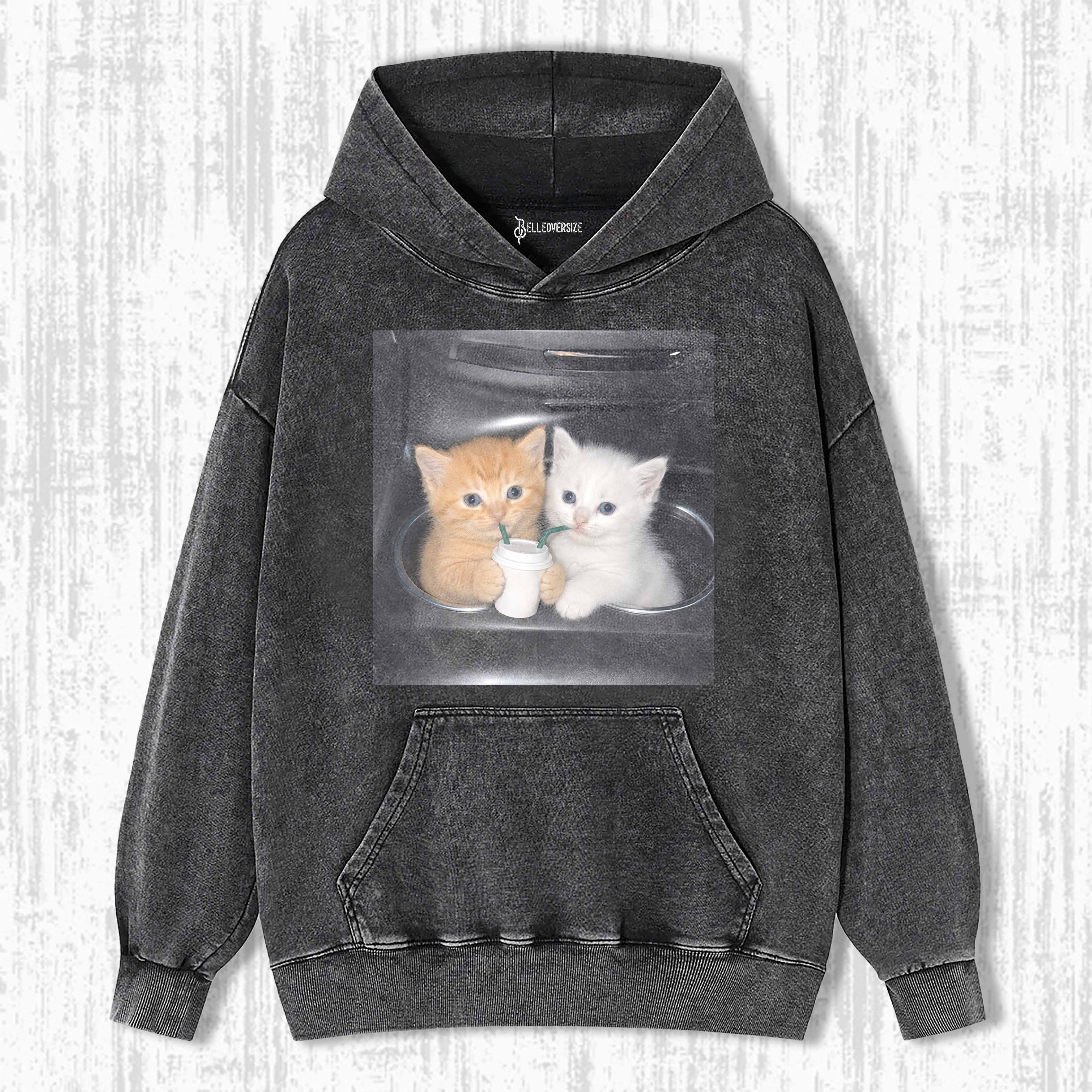 WACKY CAT HOODIE